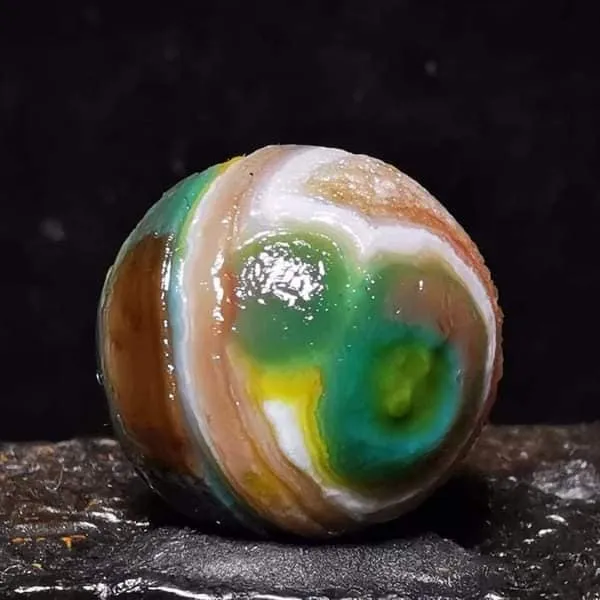 Агат пустыни Гоби или Агат Гоби (Gobi Desert Agate). Эти камни были найдены в Ли… — фото 2