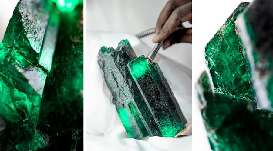 >Компания Gemfields извлекла изумруд массой 7525 карат, на своем руднике Кагем, … — фото 1