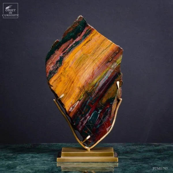 Яшма «Fox color Agate», с острова Ява. — фото 3