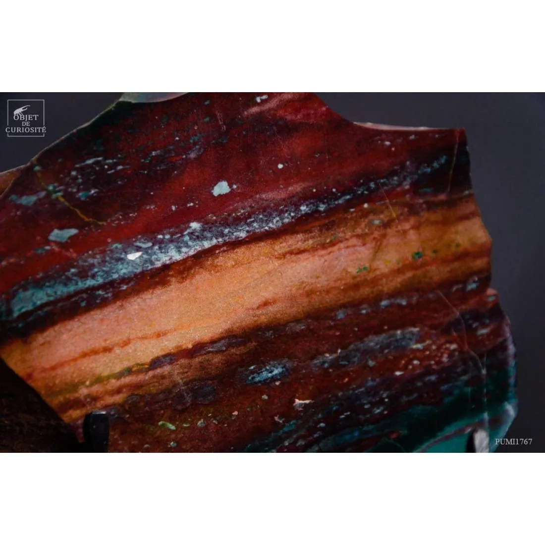 Яшма «Fox color Agate», с острова Ява. — фото 8