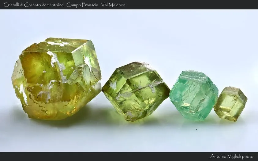 Деманто́ид (нем. Diamant — «алмаз», др.-греч. εἶδος — «вид, внешность») — прозра… — фото 1