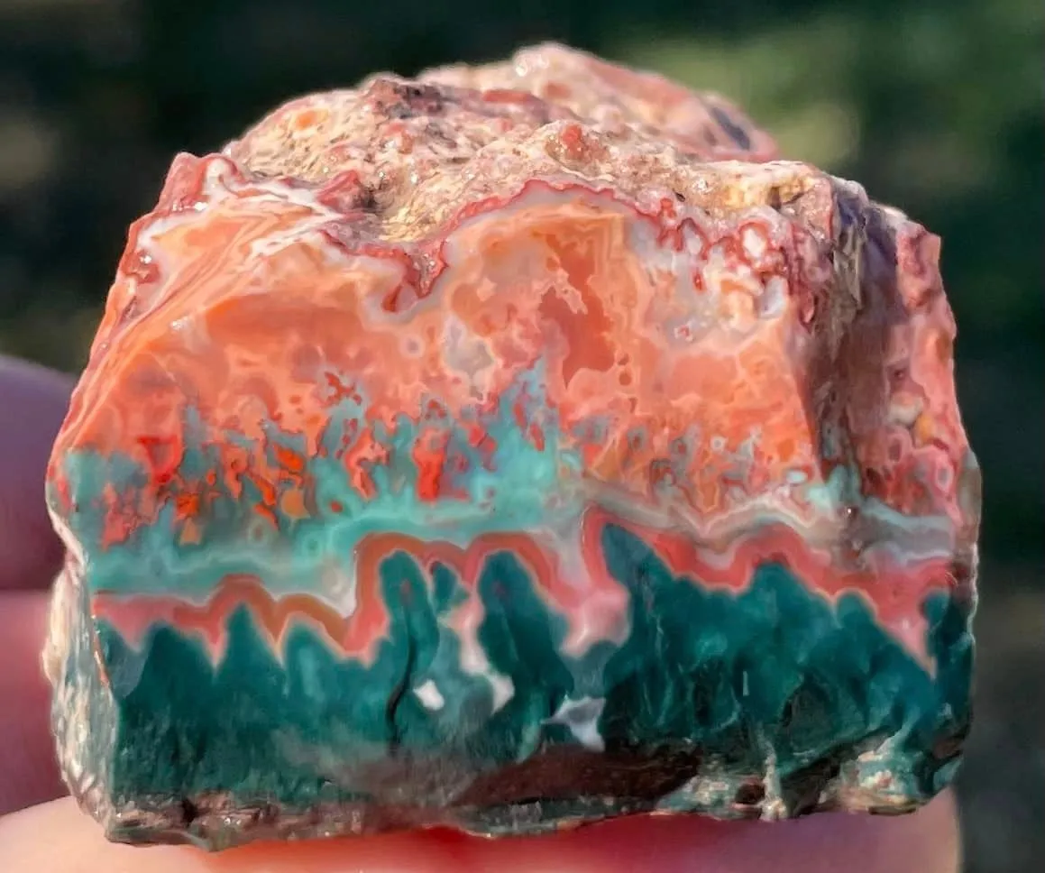 Яшма "Палитра художника" («Painter’s Palette Jasper-agate»). Новый сорт поделочн… — фото 2