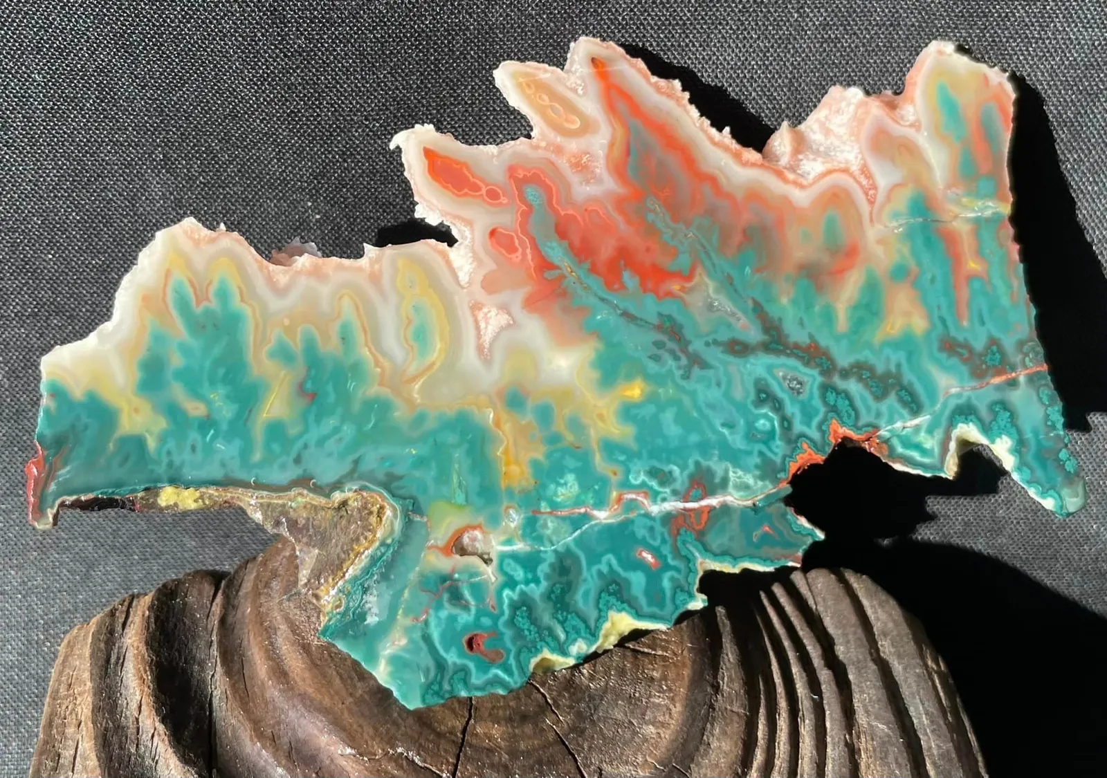 Яшма "Палитра художника" («Painter’s Palette Jasper-agate»). Новый сорт поделочн… — фото 6