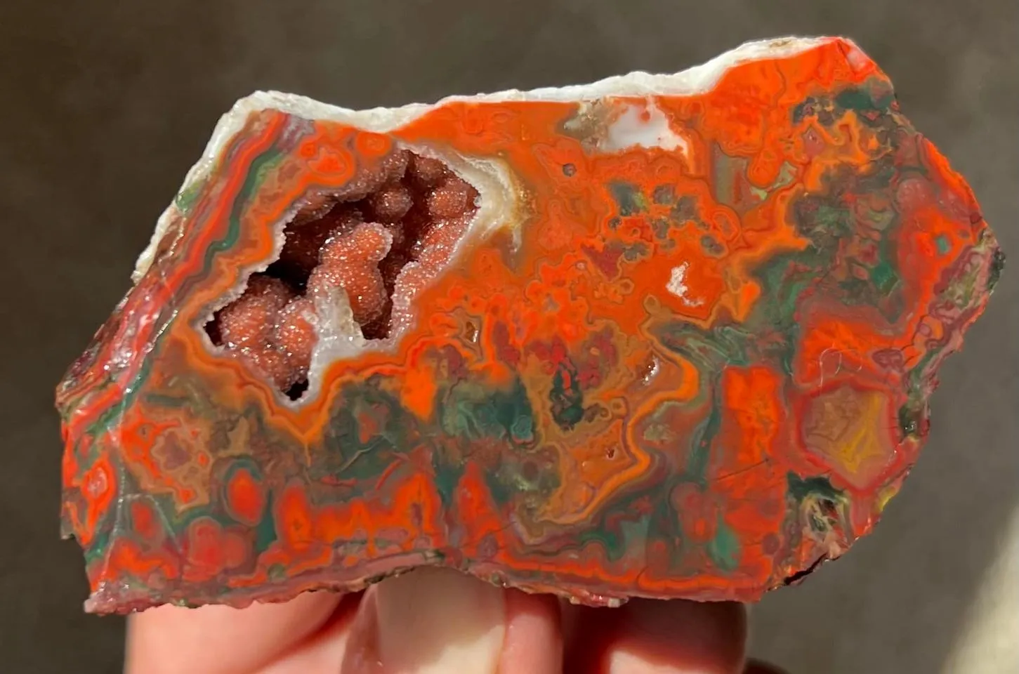 Яшма "Палитра художника" («Painter’s Palette Jasper-agate»). Новый сорт поделочн… — фото 8