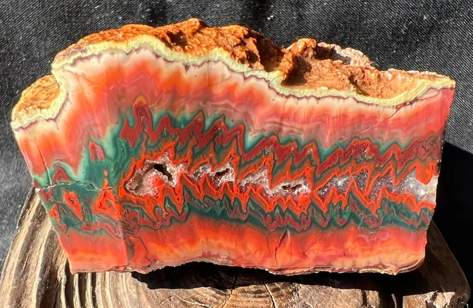 Яшма "Палитра художника" («Painter’s Palette Jasper-agate»). Новый сорт поделочн… — фото 9