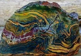 Яшма Калейдоскоп (Kaleidoscope Jasper )— известный поделочный камень из местечка… — фото 4