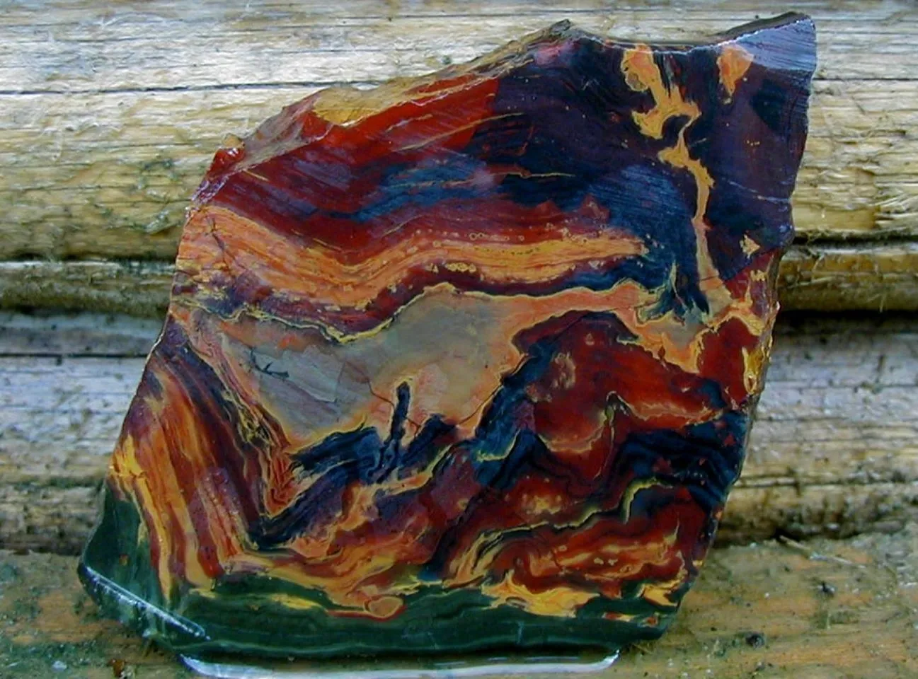 Яшма Калейдоскоп (Kaleidoscope Jasper )— известный поделочный камень из местечка… — фото 9