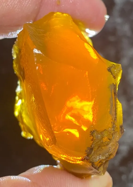 Орегонский огненный опал (Oregon Fire Opal), из шахты Джунипер-Ридж (Juniper Rid… — фото 9