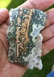 «Океанская яшма» (Ocean Jasper), поделочный камень, родом только с Мадагаскара. … — фото 4