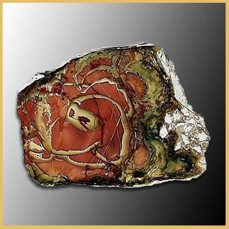 Яшма-Моррисонит (Morrisonite jasper), округ Малер, штат Орегон, США. — фото 2