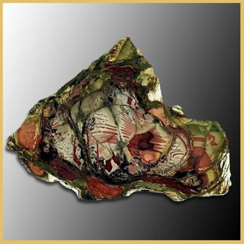 Яшма-Моррисонит (Morrisonite jasper), округ Малер, штат Орегон, США. — фото 3