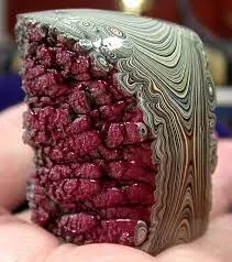 Фордит , также известный как детройтский агат или агат Мотор-сити (Fordite, Detr… — фото 2