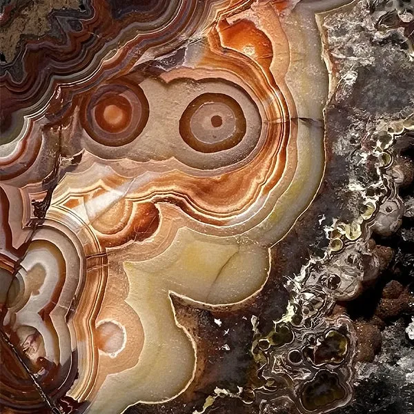 «Crazy lace agate» («Сумасшедший кружевной агат») — это разновидность агата, кот… — фото 5