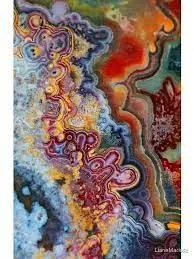 «Crazy lace agate» («Сумасшедший кружевной агат») — это разновидность агата, кот… — фото 7