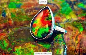 Аммолит (Ammolite)— относительно редкий ювелирный камень, органического происхож… — фото 9