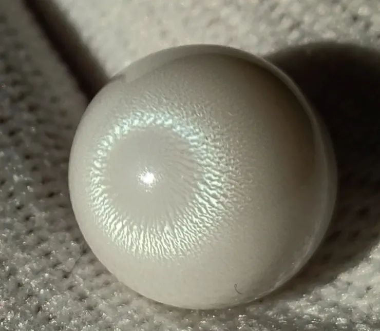 Сlam Pearls (Porcelain pearls)— Жемчуг белого цвета, внешне напоминающий фарфор.… — фото 3