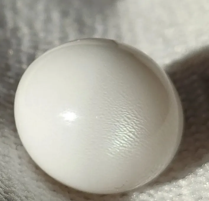 Сlam Pearls (Porcelain pearls)— Жемчуг белого цвета, внешне напоминающий фарфор.… — фото 5