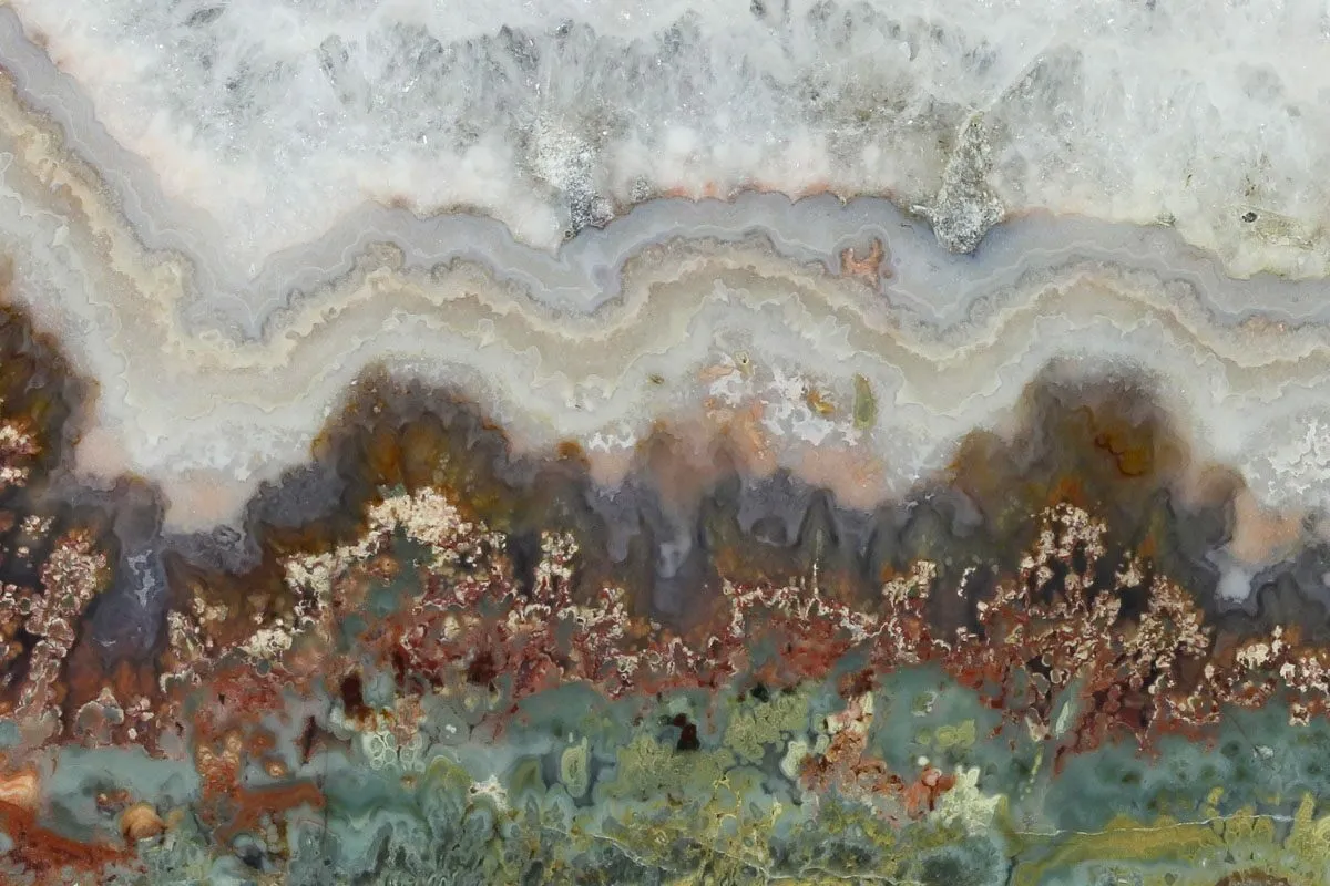 «Prudent Man Plume Agate» (Агат «Прудент-мэн») — агат из месторождения, располож… — фото 1