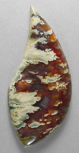 «Prudent Man Plume Agate» (Агат «Прудент-мэн») — агат из месторождения, располож… — фото 6