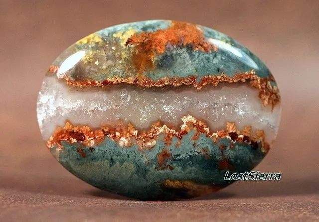 «Prudent Man Plume Agate» (Агат «Прудент-мэн») — агат из месторождения, располож… — фото 9