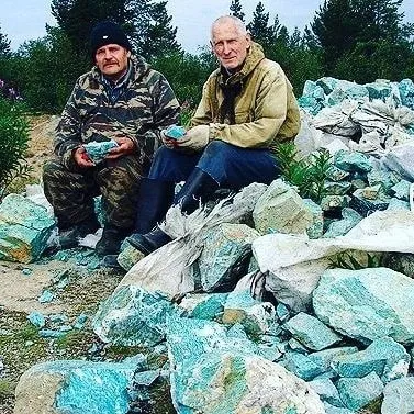 Крупнейшее в мире месторождение амазонита. Кольский полуостров, Западные Кейвы. — фото 9