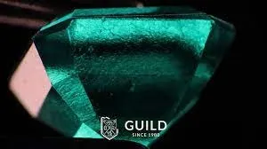 Эффект «Gota de Aceite», в изумруде из Колумбии. — фото 1