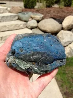 «Leland Blue Slag Glass», также известный как «Leland Blue» или «Leland Blue Sto… — фото 3
