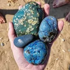 «Leland Blue Slag Glass», также известный как «Leland Blue» или «Leland Blue Sto… — фото 4