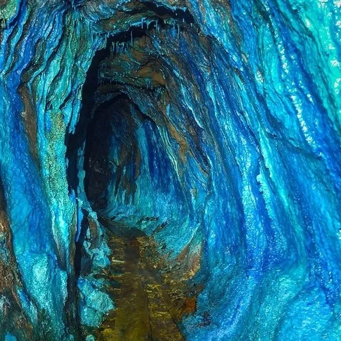 Эта заброшенная медная шахта «Blue Mine», находится в английском графстве Корнуо… — фото 1