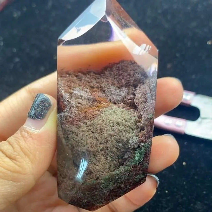 «Garden Quartz» — это разновидность кварца, содержащая завораживающие минеральны… — фото 1