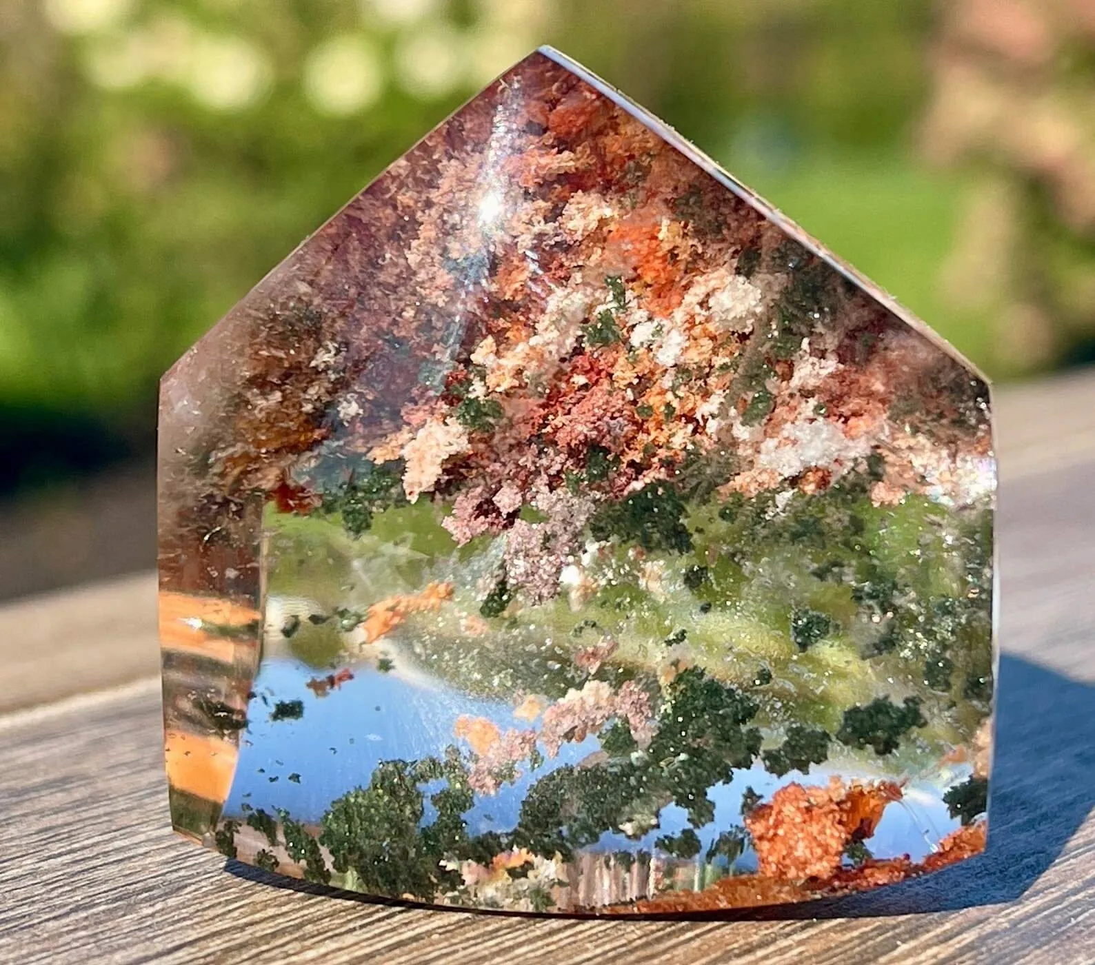 «Garden Quartz» — это разновидность кварца, содержащая завораживающие минеральны… — фото 7