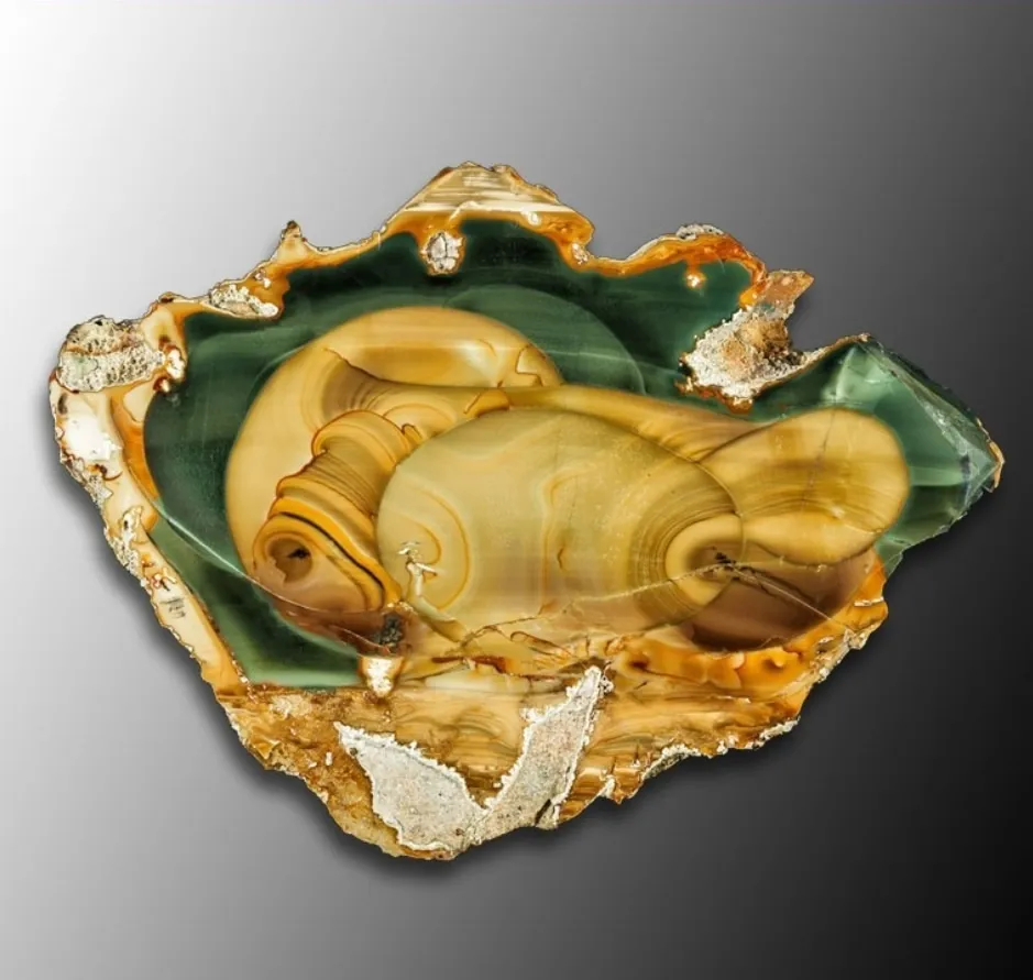 «Blue Mountain Jasper», из Орегона, считается одной из яшм премиум-класса, котор… — фото 1