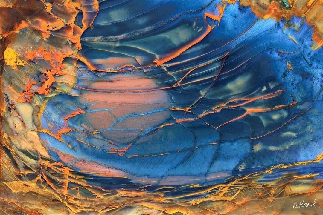 «Blue Mountain Jasper», из Орегона, считается одной из яшм премиум-класса, котор… — фото 3