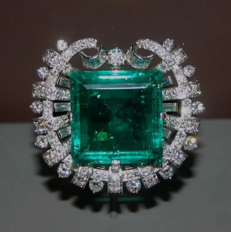 Изумруд Хукер (Hooker Emerald Brooch) — фото 2