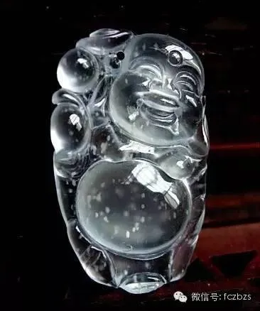 Редкий вид жадеита "Снежные хлопья" (雪花棉 - Xuěhuā mián - "снежинка хлопок"), или… — фото 3