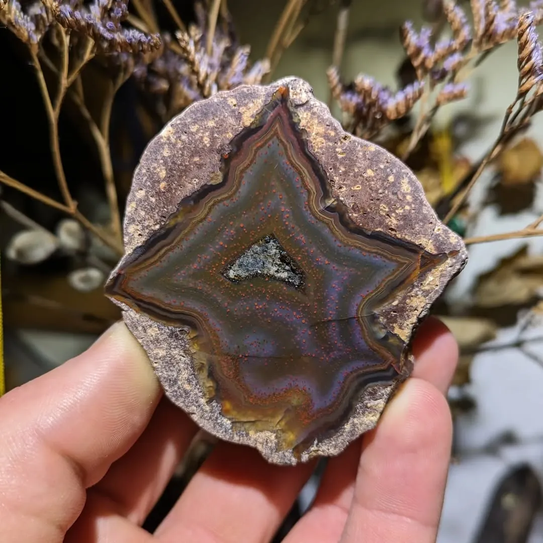 Разрезанные сферы с «Hohenstein-Ernstthal Thunderegg» внутри, из Саксонии, Герма… — фото 5