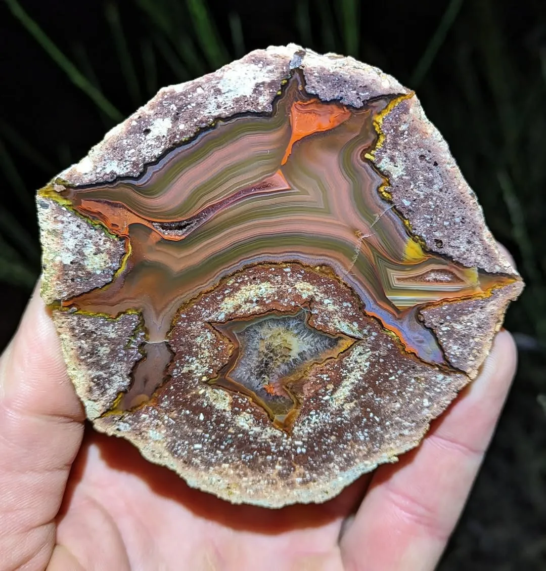 Разрезанные сферы с «Hohenstein-Ernstthal Thunderegg» внутри, из Саксонии, Герма… — фото 7