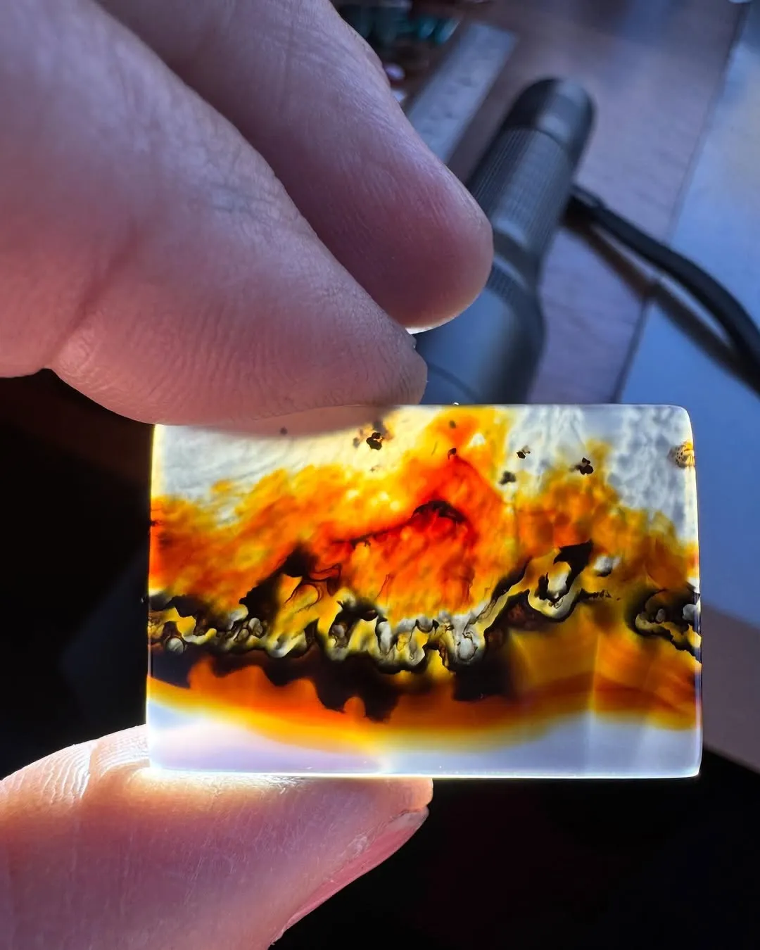 «Агат Монтана» («Montana Agate»)— торговое название халцедона, со своеобразной р… — фото 6
