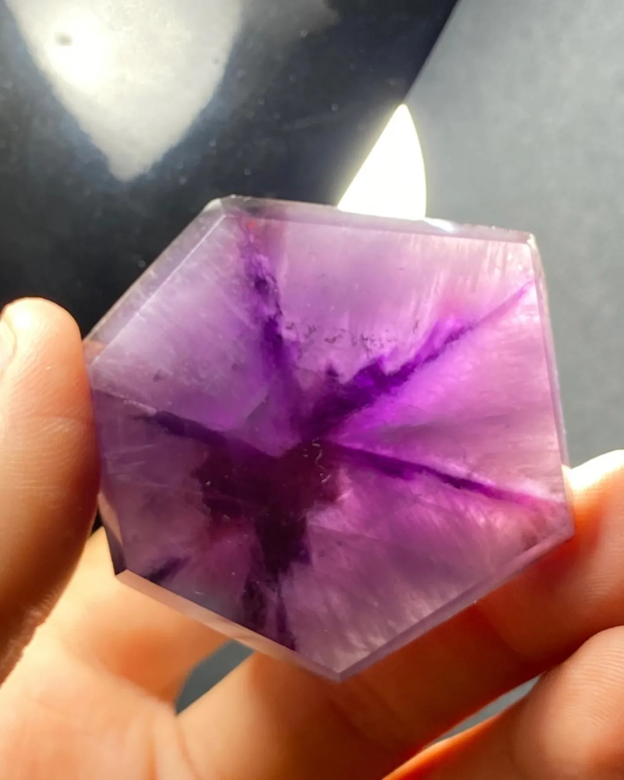 «Аметист-Trapiche» из шахты Amethyst Costa Marques,в регионе Амазонки, в штате Р… — фото 1