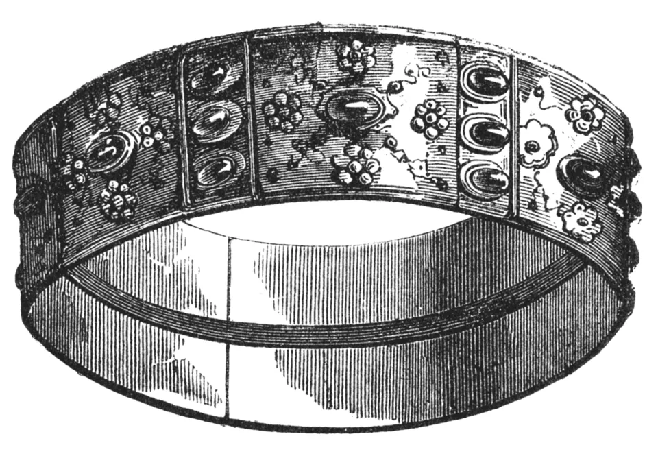 «Железная корона» Лангобардского королевства (La Couronne de fer, или Corona Fer… — фото 5