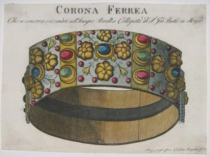 «Железная корона» Лангобардского королевства (La Couronne de fer, или Corona Fer… — фото 6