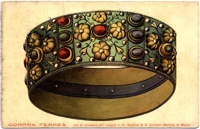 «Железная корона» Лангобардского королевства (La Couronne de fer, или Corona Fer… — фото 5