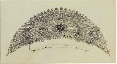 Тиара «Солнечные лучи» (Chaumet Sunburst) Ирины Юсуповой-Романовой — фото 3