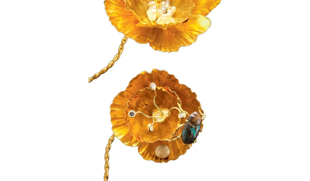 Тиара «Золотые маки» (Golden poppies). — фото 6