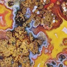 «Crazy lace agate» («Сумасшедший кружевной агат») — это разновидность агата, кот… — фото 3