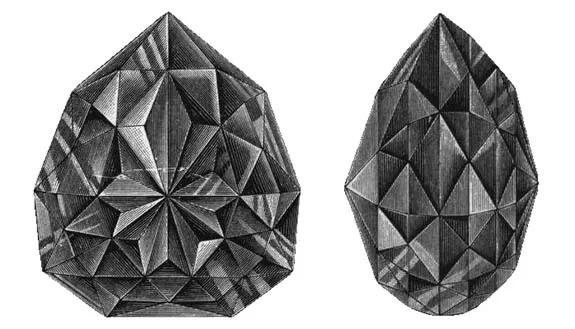 Легендарный «Флорентийский бриллиант» (« Florentine Diamond») — светло-желтый др… — фото 6