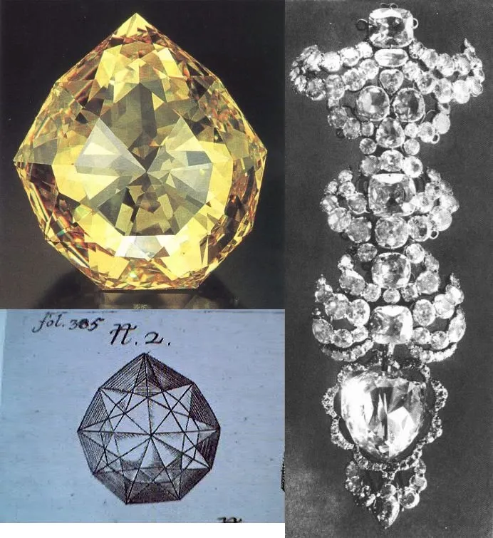 Легендарный «Флорентийский бриллиант» (« Florentine Diamond») — светло-желтый др… — фото 7