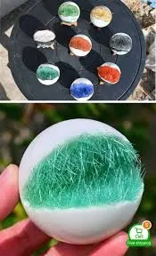 У этой имитации множество названий: «Magnesite Goethite Sphere», «Open Mouth Sph… — фото 9
