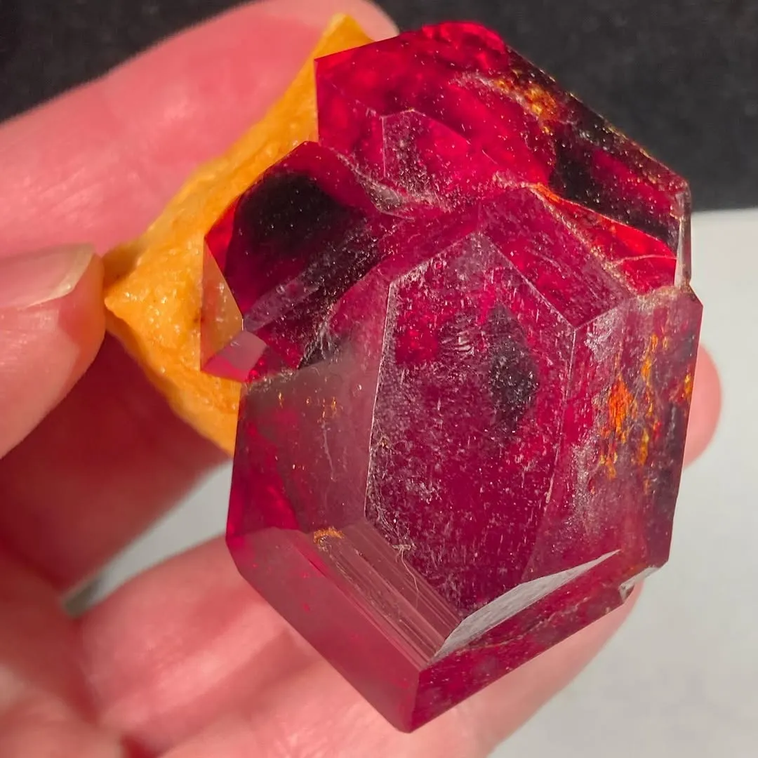 Выращенные (лабораторные) кристаллы арканита* (lab grown Arcanite), из Польши. — фото 2