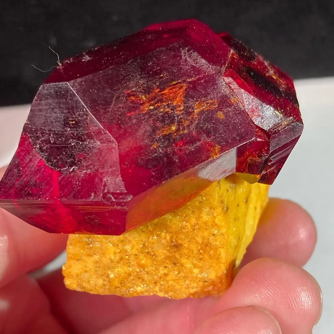 Выращенные (лабораторные) кристаллы арканита* (lab grown Arcanite), из Польши. — фото 3